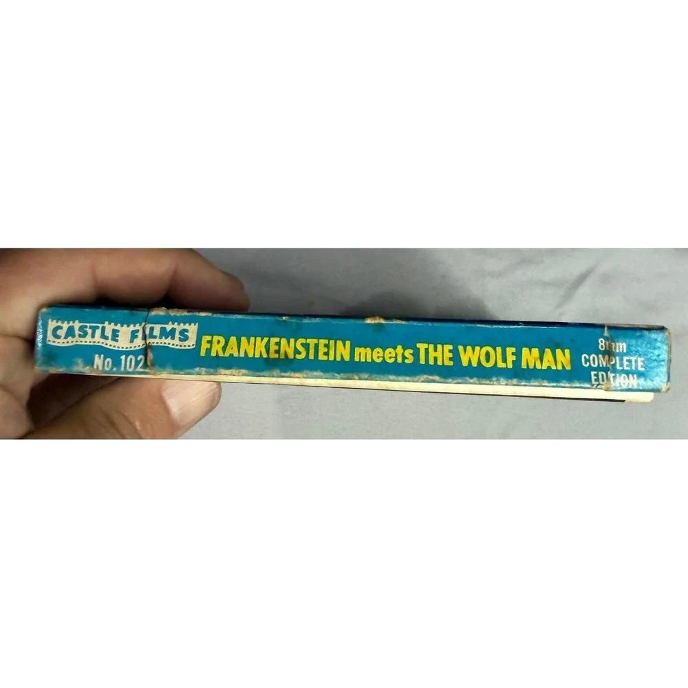 RARE Castle Films Frankenstein Meets Wolf Man 8mm Home Movie Complete Edition